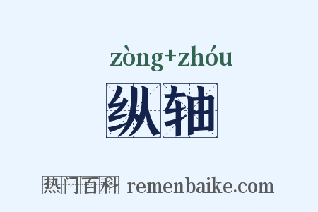 纵轴是什么意思的图片